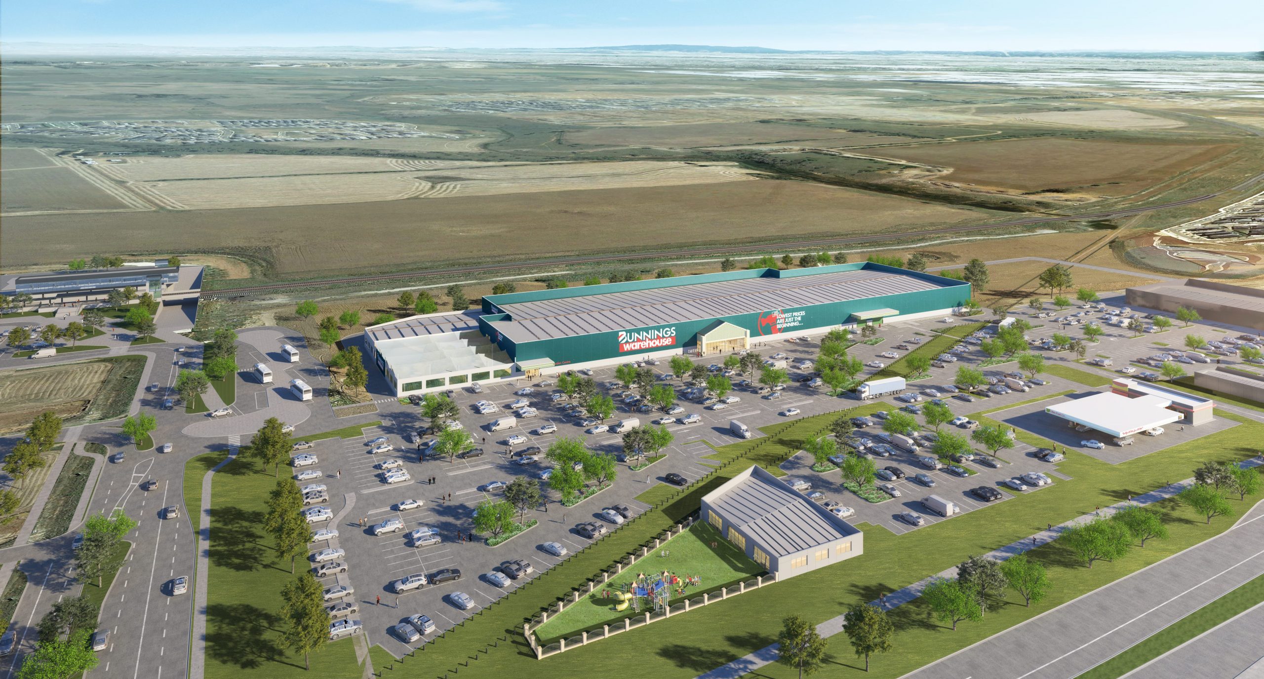 Tarneit Park Hub announces Bunnings arrival Ranfurlie Asset